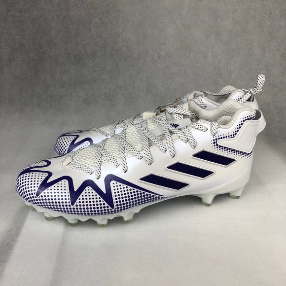 Adidas Freak 22 Team White Purple Football Cleats GY0432 US Men's Size 12.5 - Picture 4 of 9